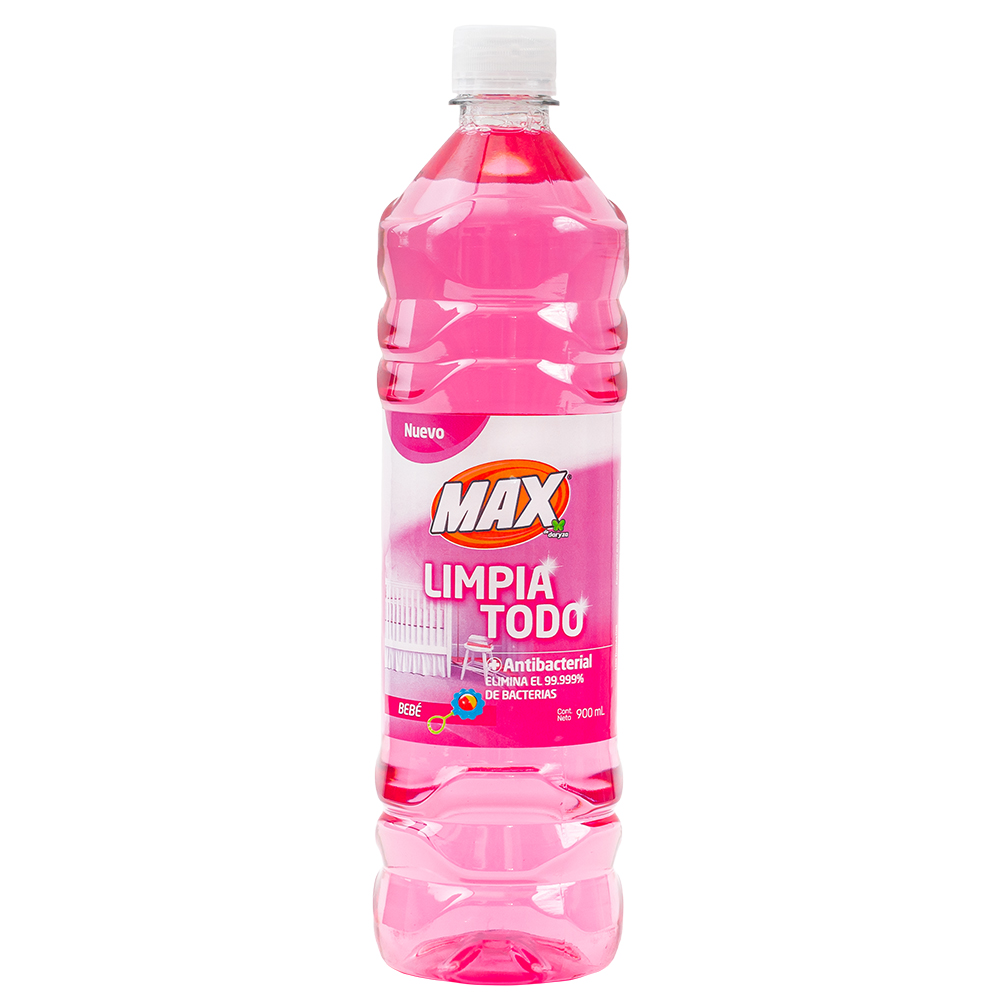 Limpiatodo Antibacterial Bebe Max De Daryza Frasco X 900 Ml Casalinda 9804